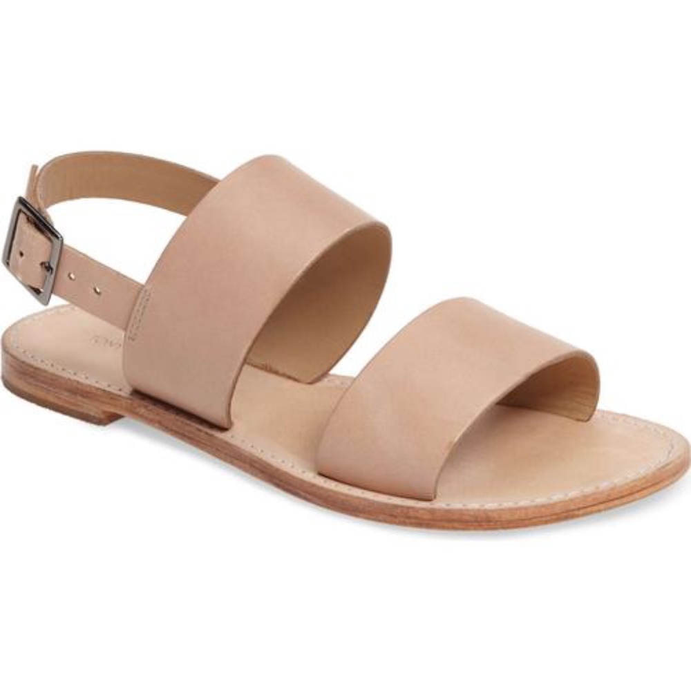 Tony Bianco nude Filante Flat Sandal